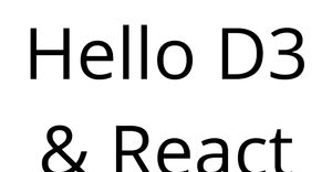 Fork of React & D3 Starter