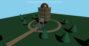 Lone Mountain Building - 3D Model
