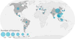 Bubble World Map