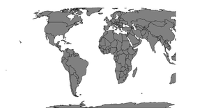 Fork of GeoVisualization - Choropleth map of the world