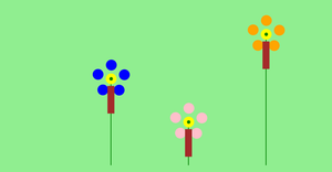 Fork of Flowers with D3