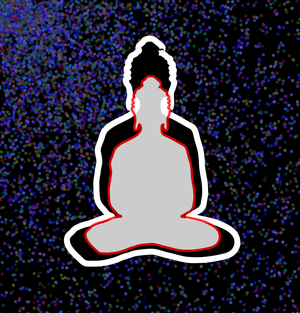 Fork of Fork of Fork of Fork of Fork of Fork of Buddha in colors -overlapping Buddha