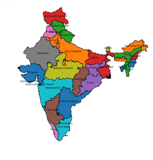 Country map