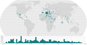 Combined Missing Migrants on a Map