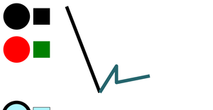 shapes with SVG and CSS