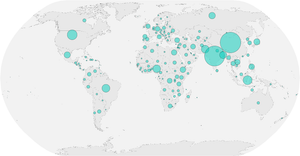 Circles on a Map