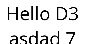Fork of D3 Starter