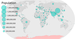 Circles on a Map