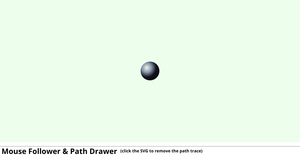 Mouse Follower & Path Drawer