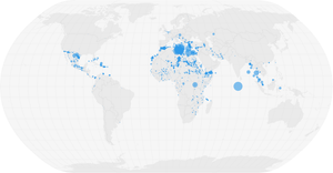 TLC on a map