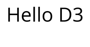 Hello D3