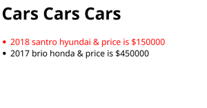 Cars Report2