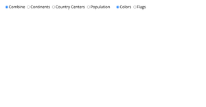 D3 Country Bubble Chart