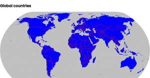 world map