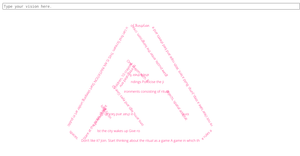 SVG text experiment - Text along a complex path