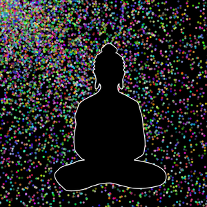 Buddha in colors - strokes