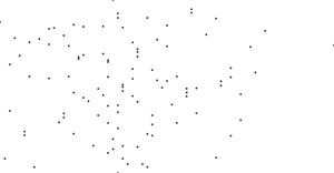 Basic Scatter Plot Showing College Acceptance Data