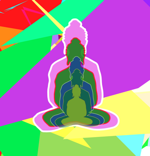 5 Reflections of Buddha
