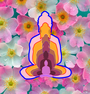 six reflection buddha