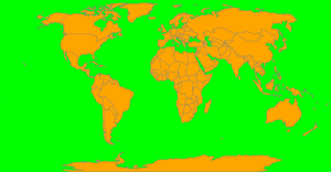 world map
