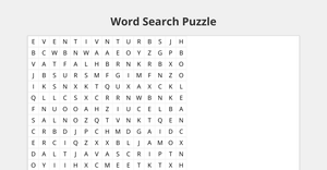Fork of Fork of wordsearch fun