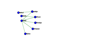 Social Network graphic
