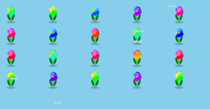 Fork of flower to multiple flowers ICE-4