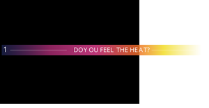 responsive do you feel the heat