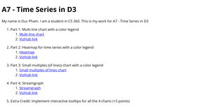 A7 - Time Series in D3