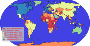 Map with Selectable Countries
