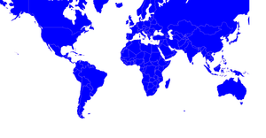 World Map with Topojson data