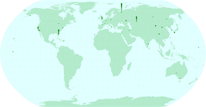 map with pie