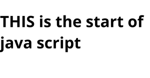 JS basics 