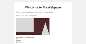 My Webpage