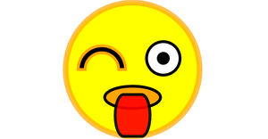 Fork of Winking with Tongue out