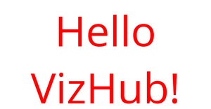 Hello VizHub