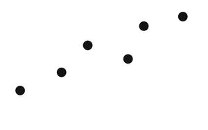 Pseudo scatter plot