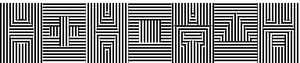 Sol LeWitt Reproduction in d3 - multi pane01 -exercise