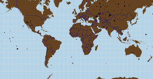 Map of World Happiness Data