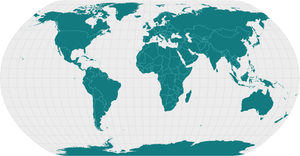 V1 Immigrants flow map between countries