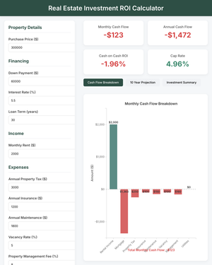 ROI (Return on Investment) Calculator 