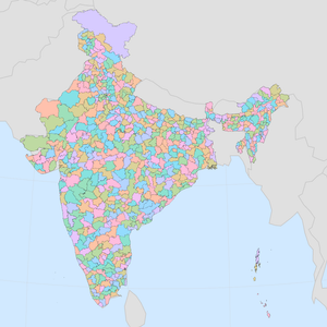 India Districts Map