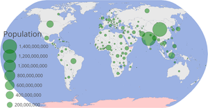 Fork of Circles on a Map