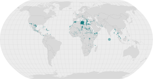Missing Migrants on a Map