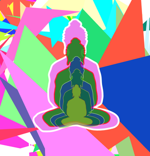 Fork of 5 buddhas
