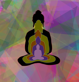 Fork of overlapping budda