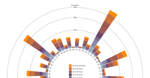 Stacked Radial Bar Chart example.