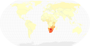 HIV/AIDS Choropleth Map