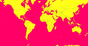 World Map with Topojson data