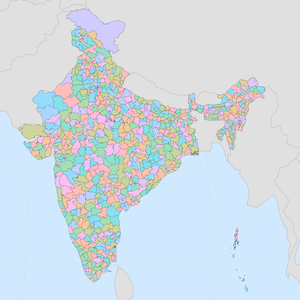 India Districts Map